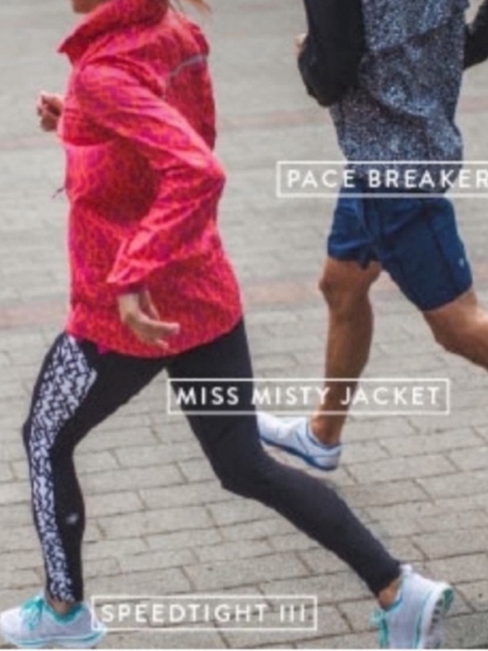 Rare Lululemon Seawheeze Speed Tight III
